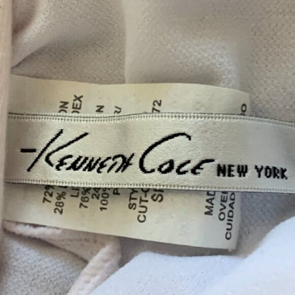 Kenneth Cole Smocked Bandeau One-Piece Halter Swimsuit Floral XL #60K - Picture 8 of 10